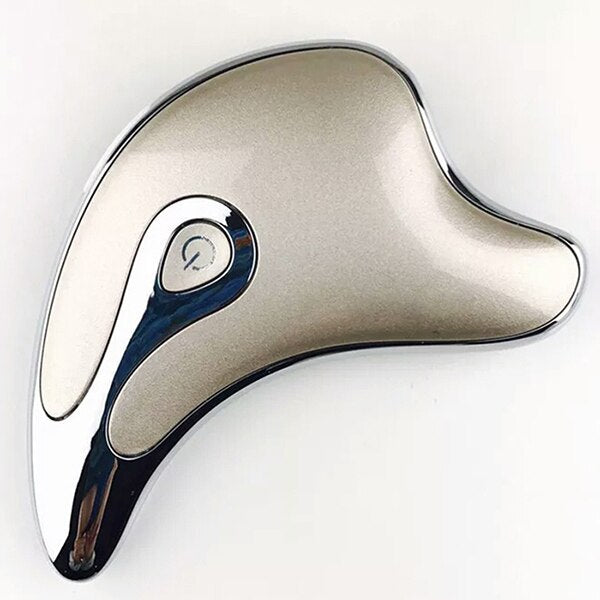 LumeCo Glow & Sculpt Gua Sha Massager – LED Microcurrent Face Lifting & Skin Rejuvenation Tool
