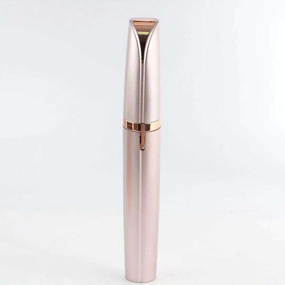 Luxurious Eyebrow Trimmer - Painless Electric Hair Remover for Flawless Brows