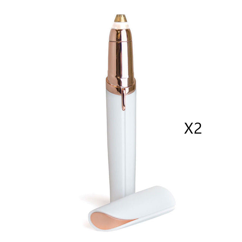 Luxurious Eyebrow Trimmer - Painless Electric Hair Remover for Flawless Brows