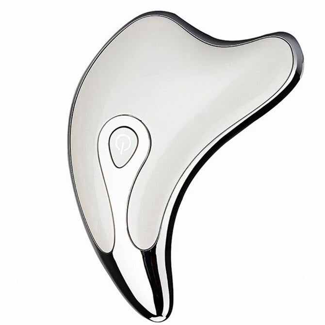 LumeCo Glow & Sculpt Gua Sha Massager – LED Microcurrent Face Lifting & Skin Rejuvenation Tool