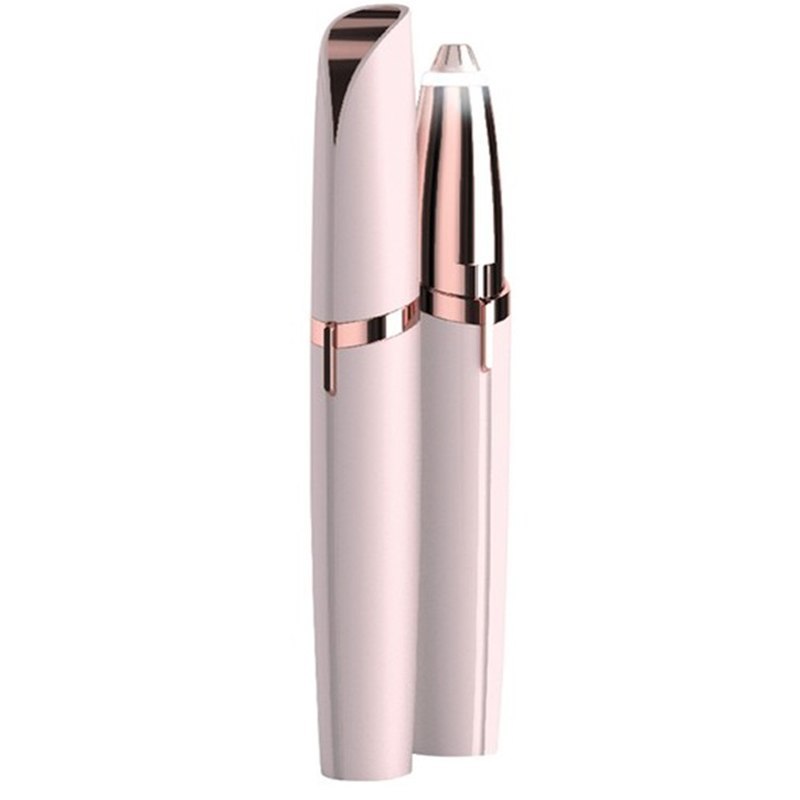 Luxurious Eyebrow Trimmer - Painless Electric Hair Remover for Flawless Brows