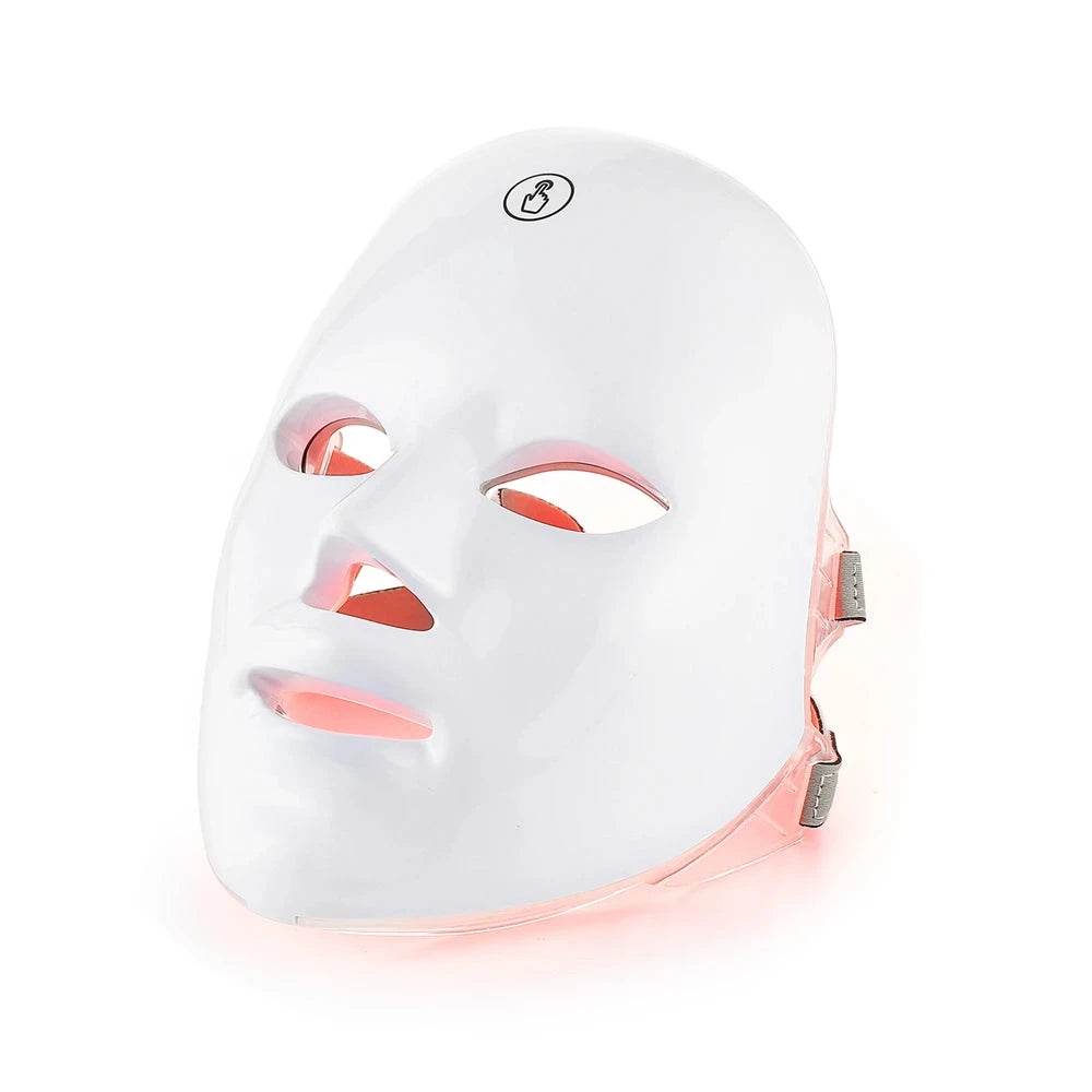 LumeCo Radiance Mask 7-Color LED Facial Therapy – Skin Rejuvenation, Wrinkle Smoothing & Acne Care